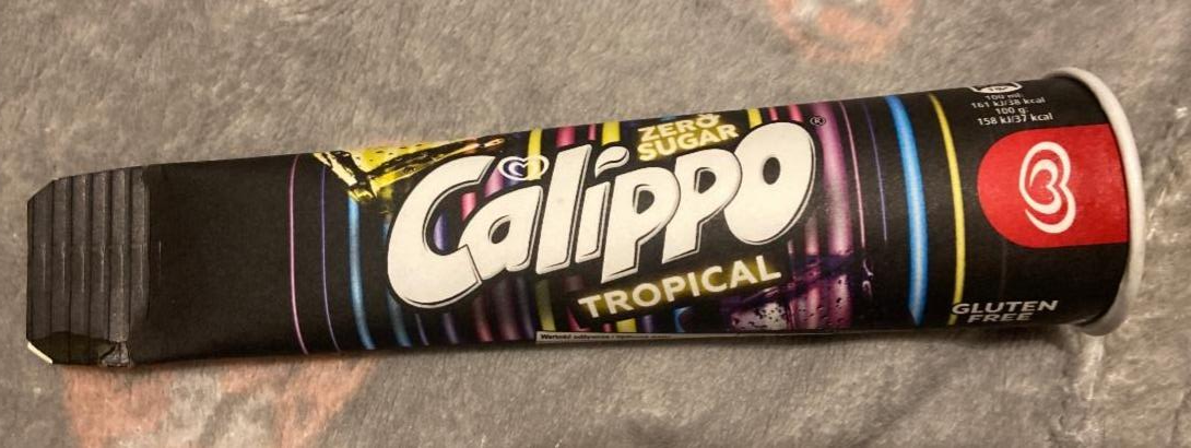 Fotografie - Calippo Tropical zero sugar Algida