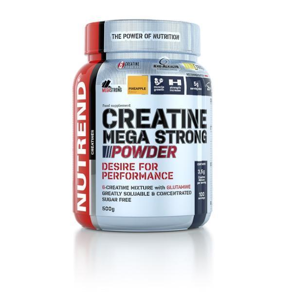 Fotografie - Creatine mega strong powder pineapple (ananas) Nutrend