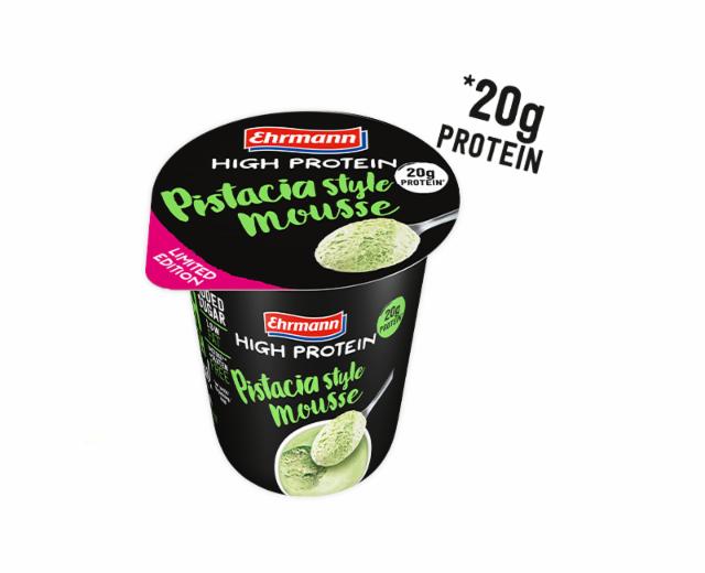 Fotografie - High Protein Pistacia Style Mousse Ehrmann