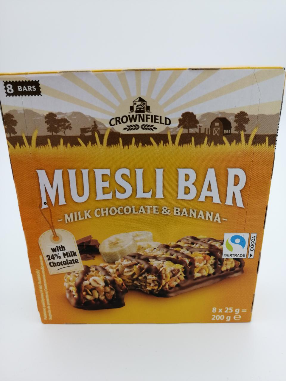 Fotografie - Crownfield Muesli Chocolate Banana