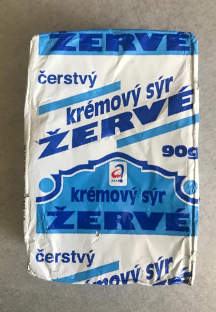 Fotografie - žervé čerstvý krémový sýr Kromilk