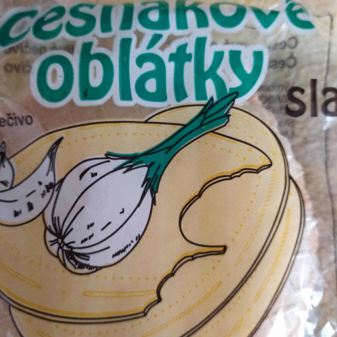 Fotografie - Oplatky česnekové slané Chrástkovi