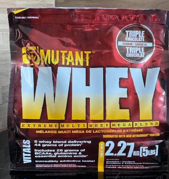 Fotografie - Whey Mega Blend Tripple Chocolate Mutant