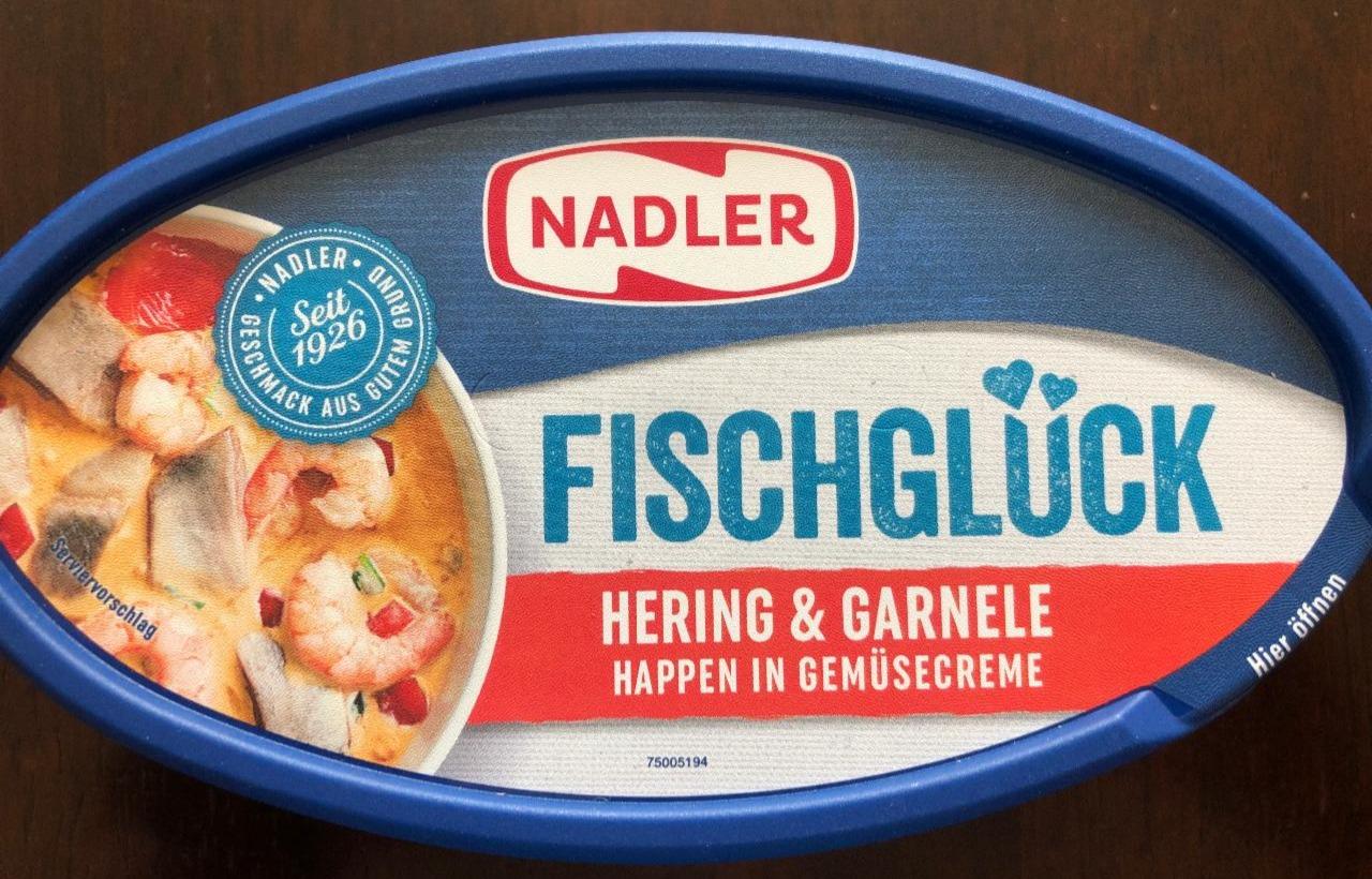 Fotografie - Fischglück Hering & Garnele Happen in GemüseCreme Nadler