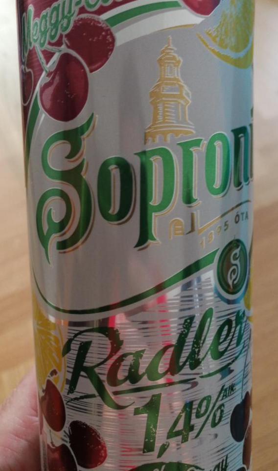 Fotografie - Soproni Radler Meggy-Citrom 1,4%