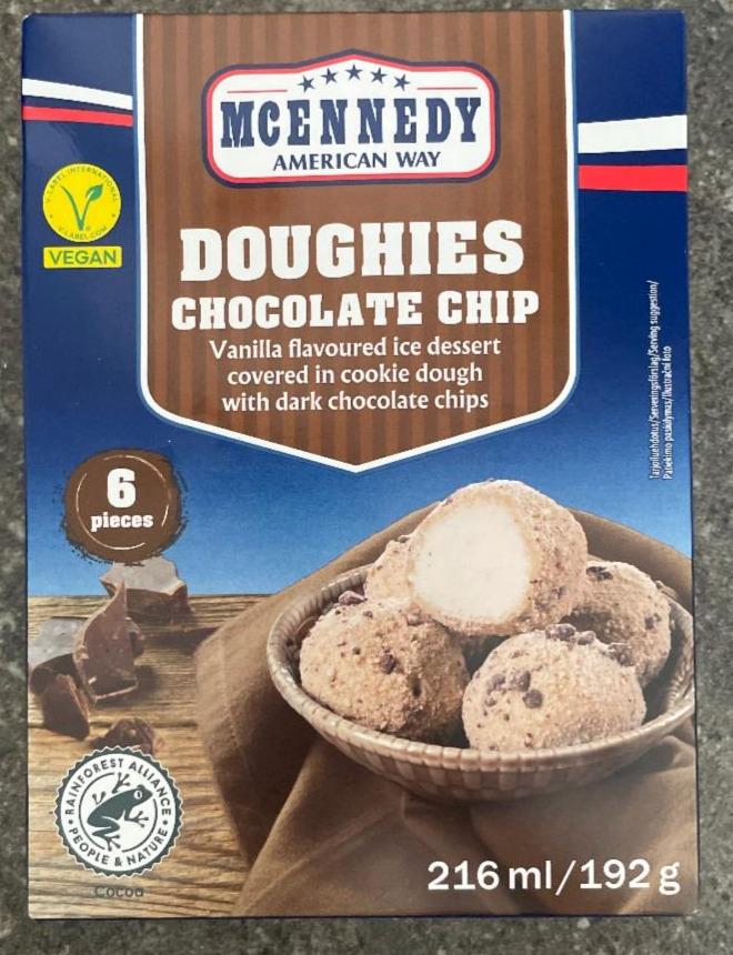 Fotografie - Doughies chocolate chip McEnnedy American Way