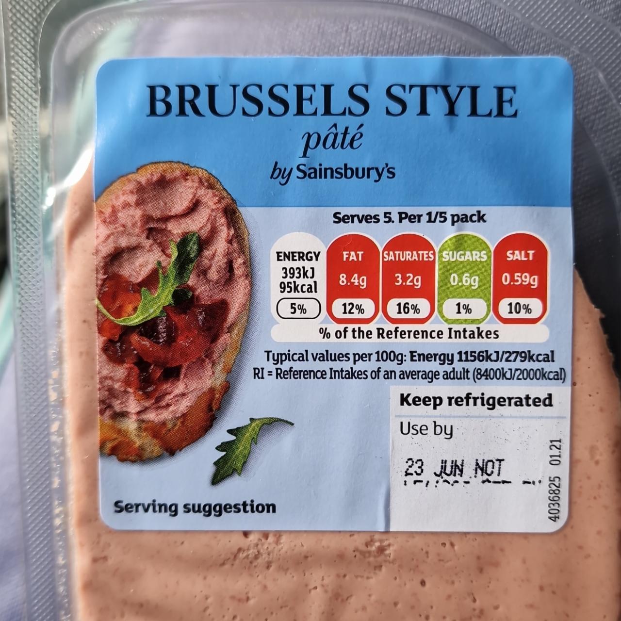 Fotografie - Brussels style pâté by Sainsbury's