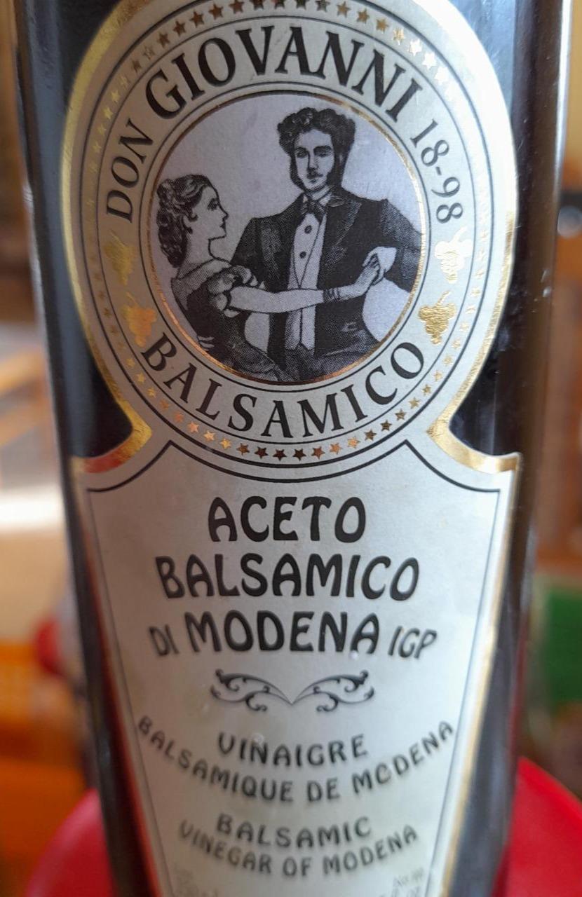 Fotografie - Aceto Balsamico di Modena IGP Don Giovanni