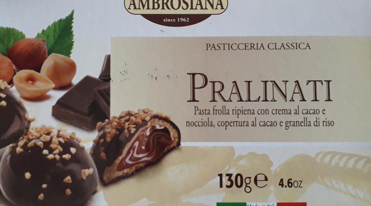 Fotografie - Pralinati Ambrosiana