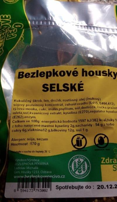 Fotografie - Bezlepkové housky selské Bezlepková pekárna Ladislav Michalík