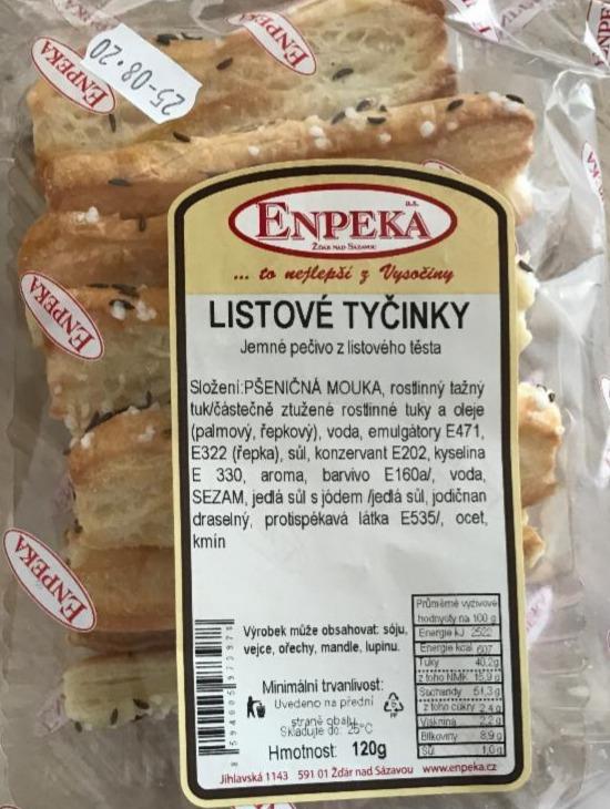 Fotografie - Listové tyčinky Enpeka