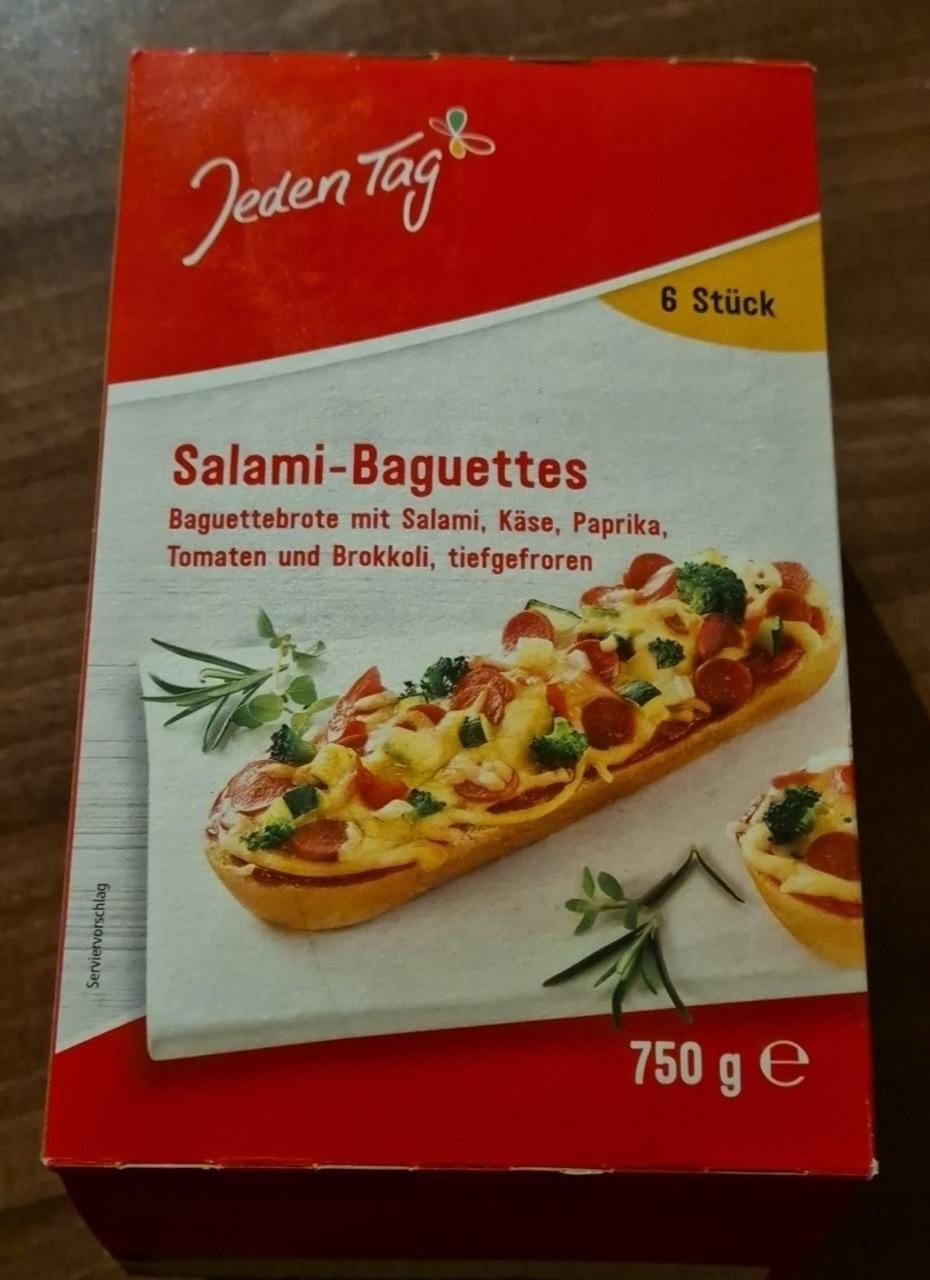 Fotografie - Salami-Baguettes Jeden Tag