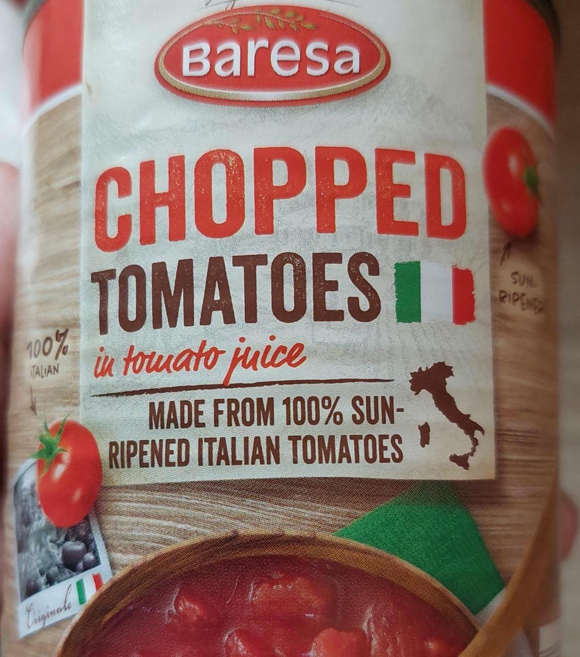 Fotografie - Chopped tomatoes in tomato juice Baresa