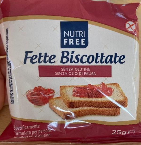 Fotografie - Fette Biscottate senza glutine NutriFree