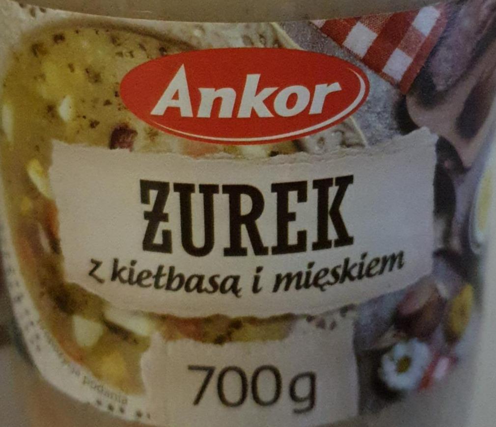 Fotografie - Zurek z kielbasa i mieskiem Ankor