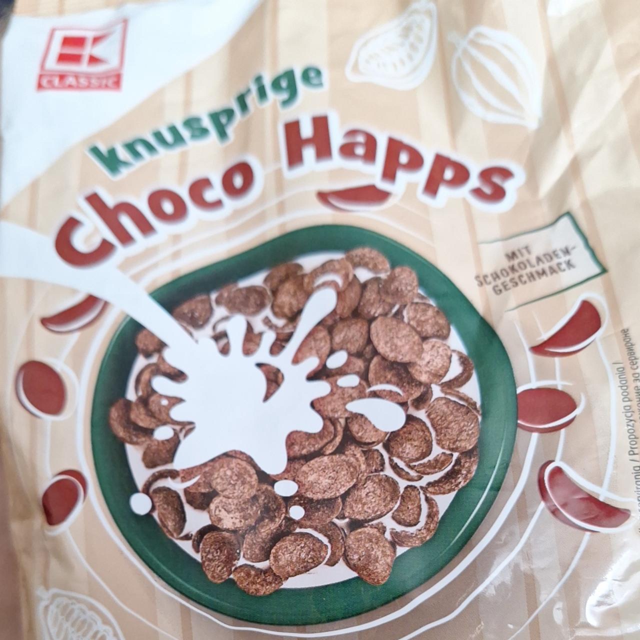 Fotografie - Knusprige choco happs K-Classic