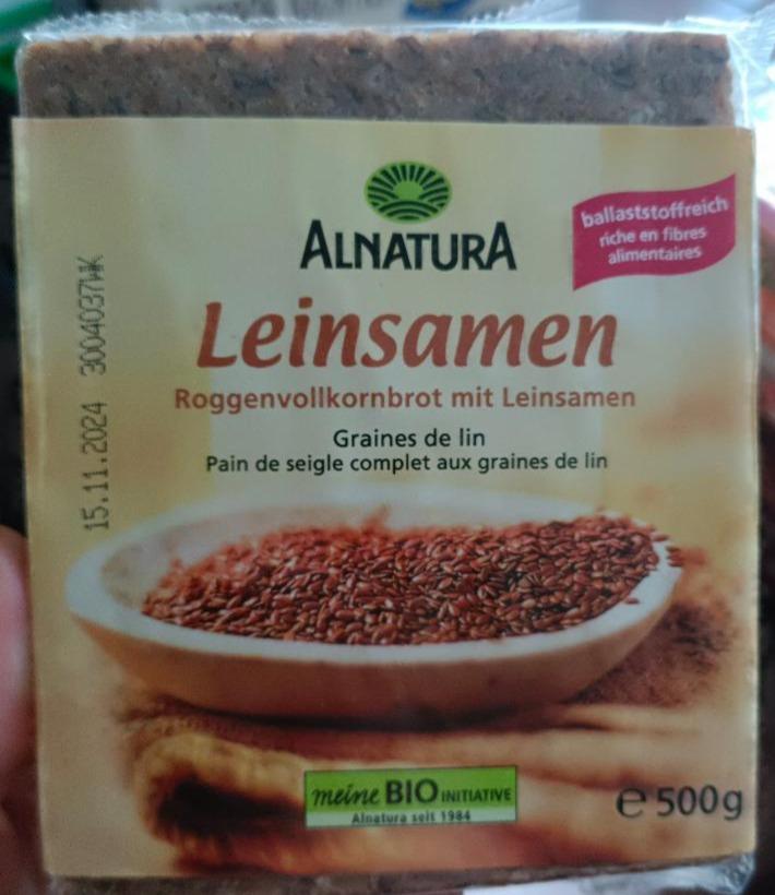 Fotografie - Leinsamen Brot Alnatura