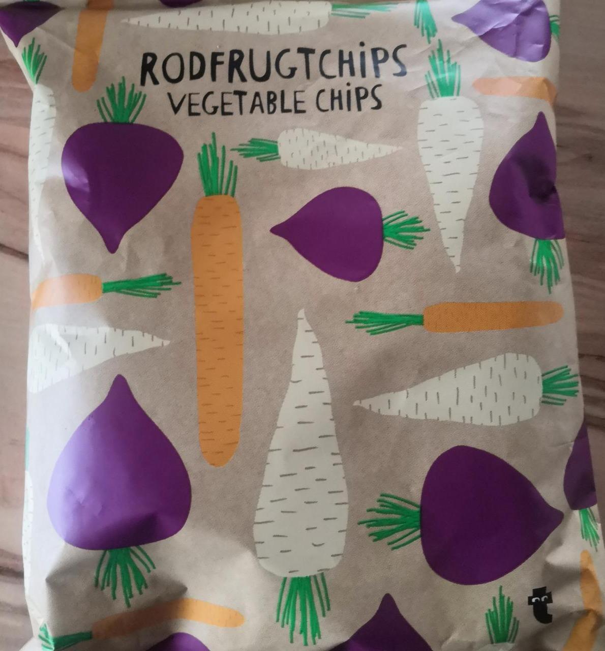 Fotografie - Rodfrugtchips Vegetable Chips