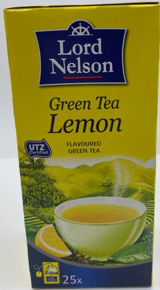 Fotografie - Green tea lemon Lord Nelson