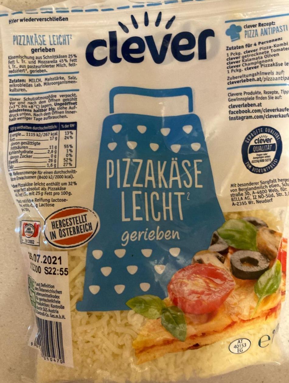 Fotografie - Pizzakäse light Clever