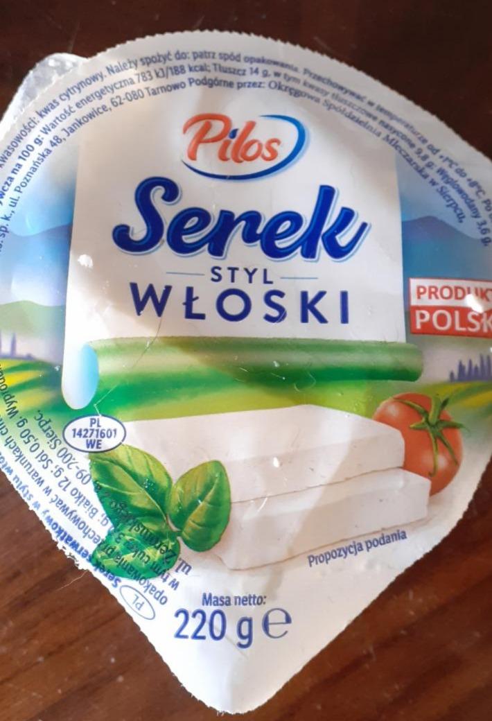 Fotografie - Serek STYL WŁOSKI pilos