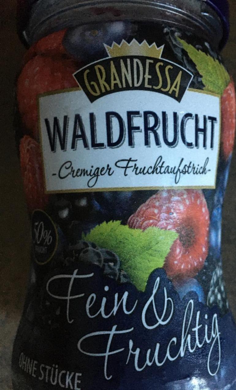 Fotografie - Waldfrucht Cremiger Fruchtaufstrich Fein & Fruchtig Grandessa