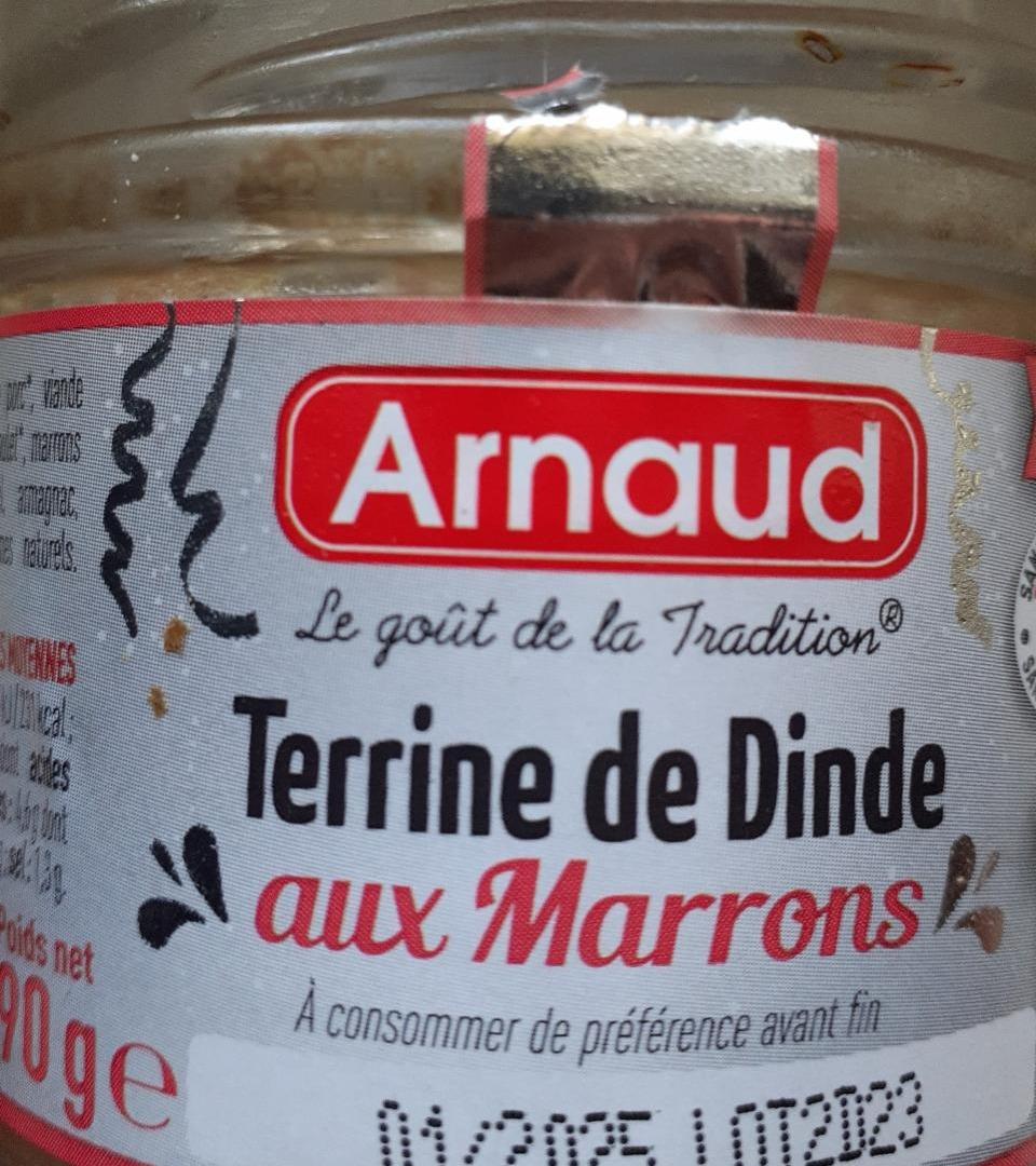 Fotografie - Terrine de Dinde aux Marrons Arnaud