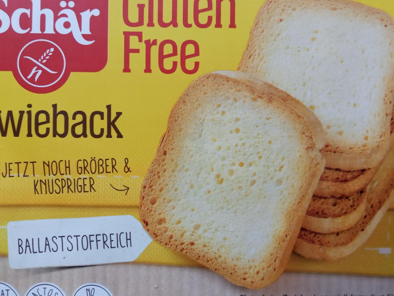 Fotografie - Zwieback Gluten Free Schär