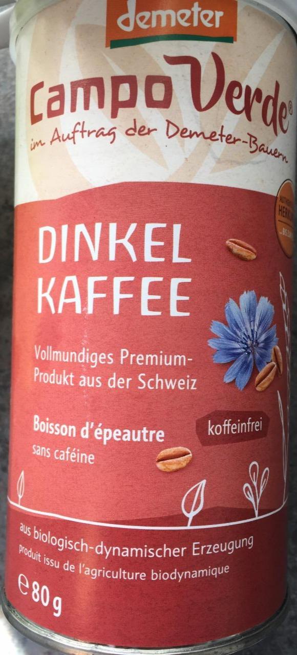 Fotografie - Capmo Verde Dinkel Kaffee Demeter