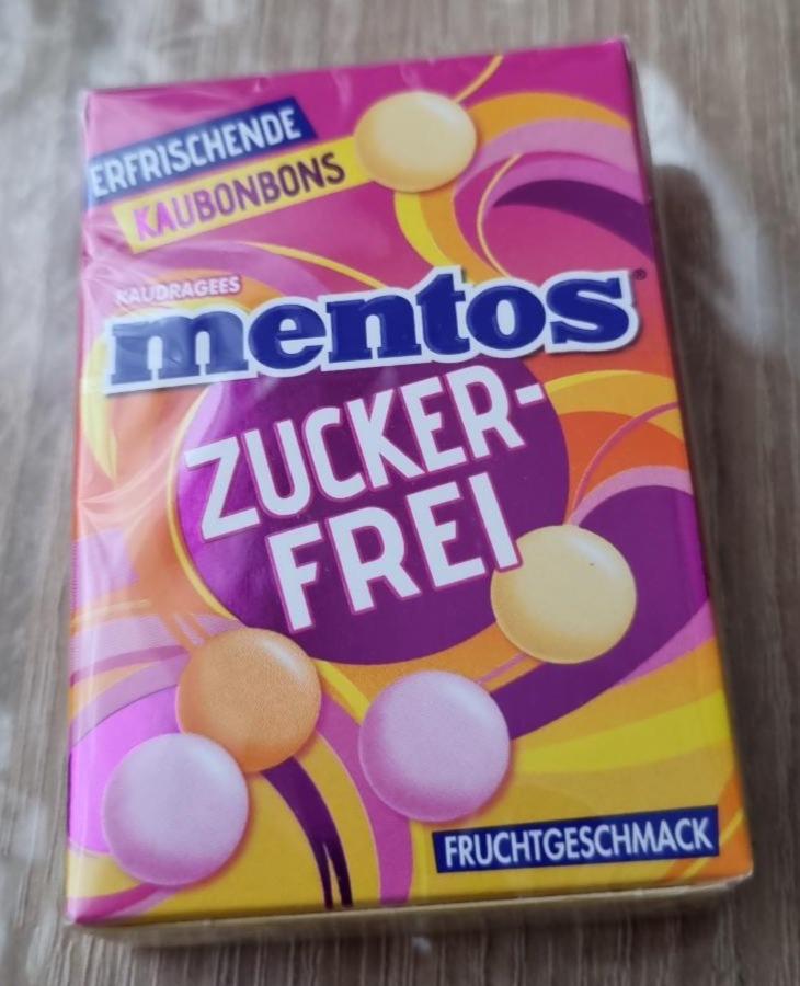 Fotografie - Mentos Zuckerfrei Fruchtgeschmack