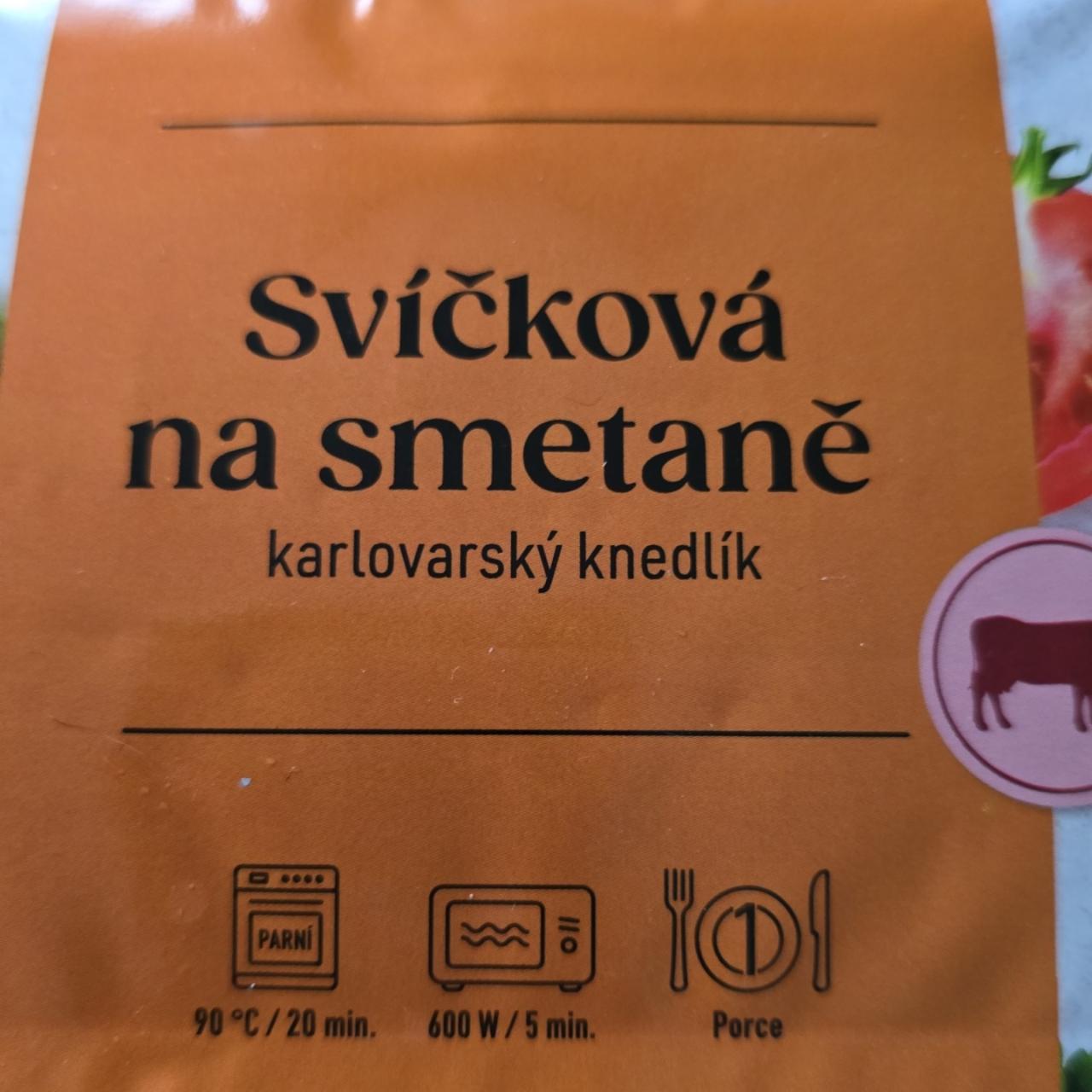 Fotografie - Svíčková na smetaně, karlovarský knedlík Chef Select