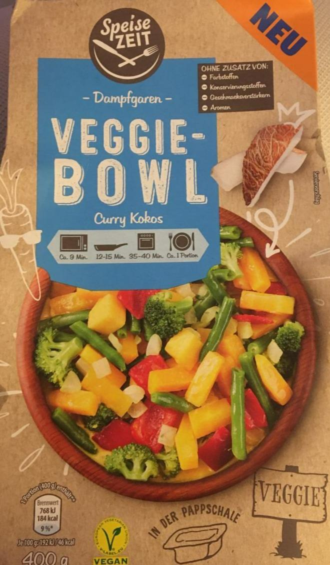 Fotografie - Veggie Bowl Curry Kokos Speise ZEIT