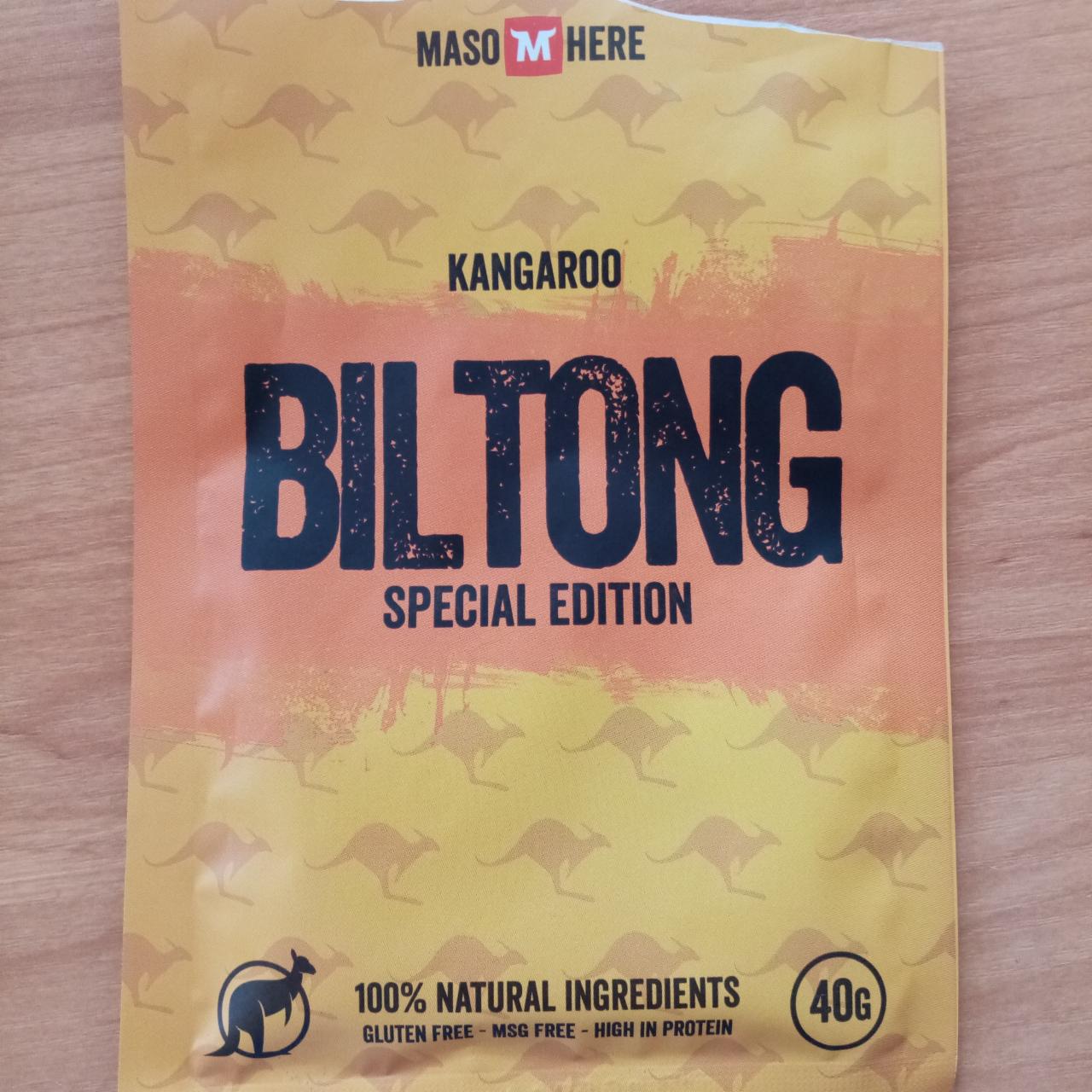 Fotografie - Kangaroo biltong special edition Maso Here