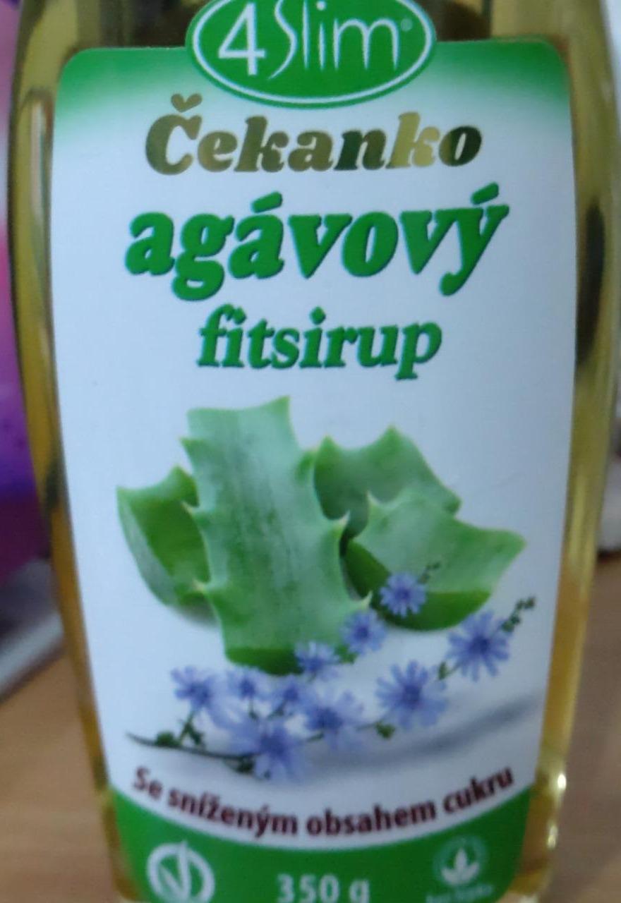 Fotografie - Čekanko agávový fitsirup 4Slim