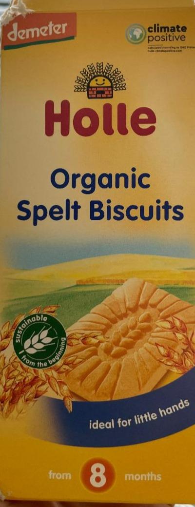 Fotografie - Holle Organic Spelt Biscuits Demeter