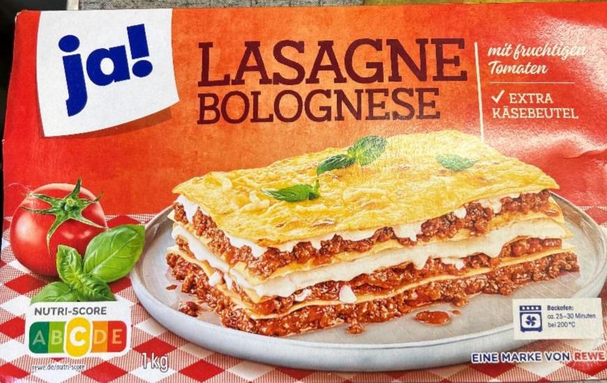 Fotografie - Lasagne Bolonese Ja!