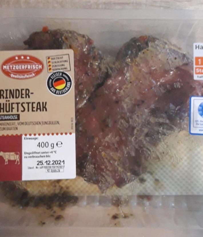 Fotografie - RinderHüftsteak Metzgerfrisch