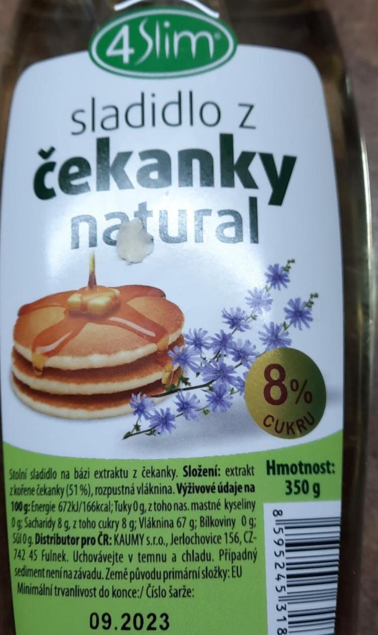 Fotografie - Sladidlo z čekanky natural 8% cukru 4Slim