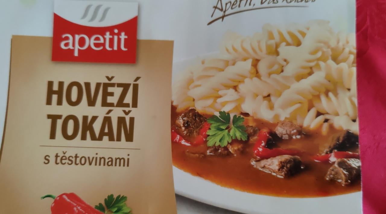 Fotografie - Hovězí tokáň s těstovinami Apetit