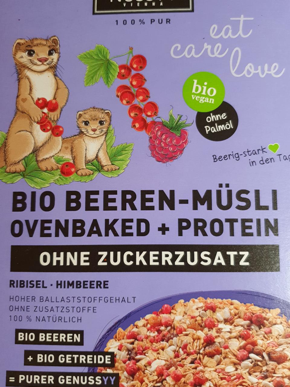 Fotografie - Bio Beeren - Müsli Ovenbaked + Protein NUSSYY