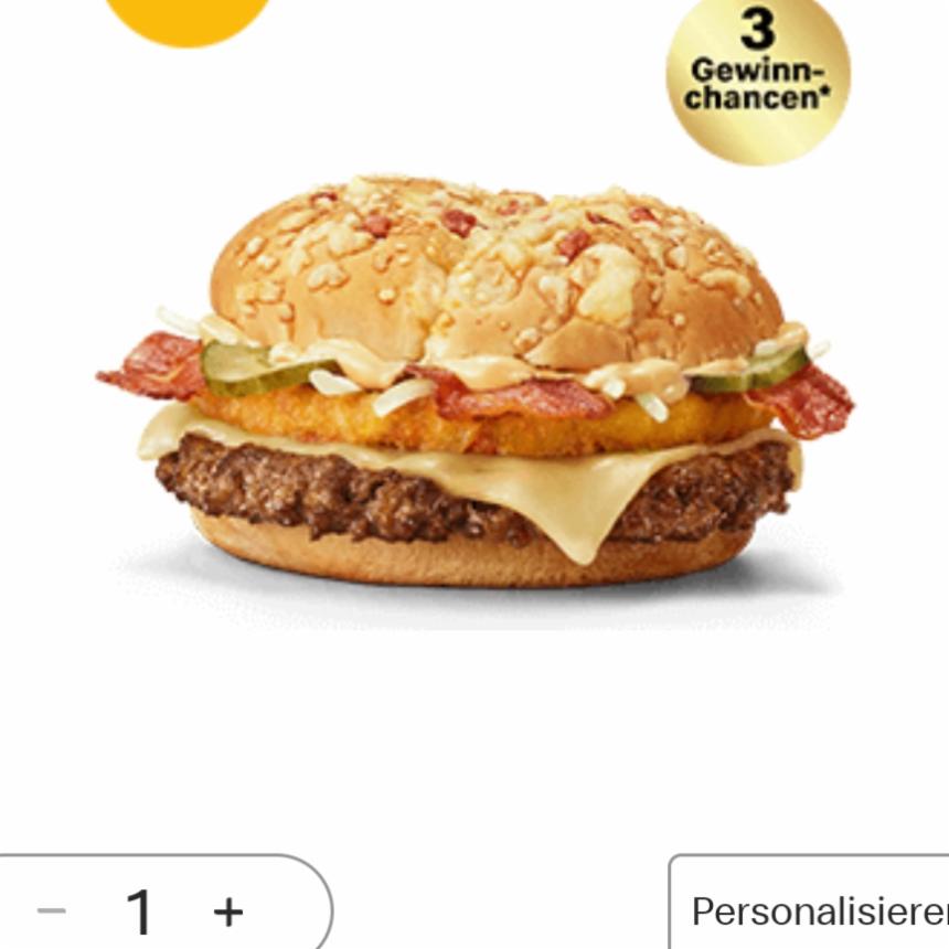 Fotografie - Big Rösti Raclette McDonald's