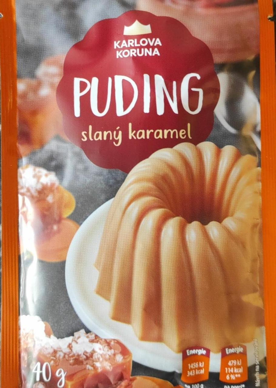 Fotografie - Puding slaný karamel Karlova Koruna