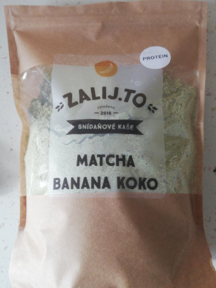 Fotografie - Matcha Banana Koko Zalij.To