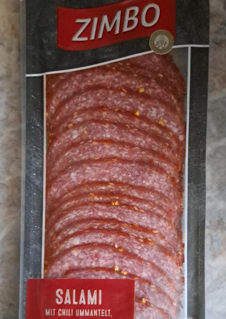 Fotografie - Salami mit chilli Zimbo