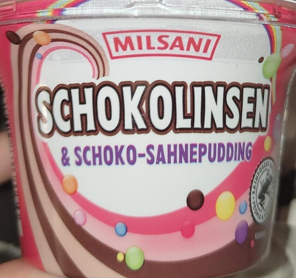 Fotografie - Schokolinsen & Schoko-SahnePudding Milsani