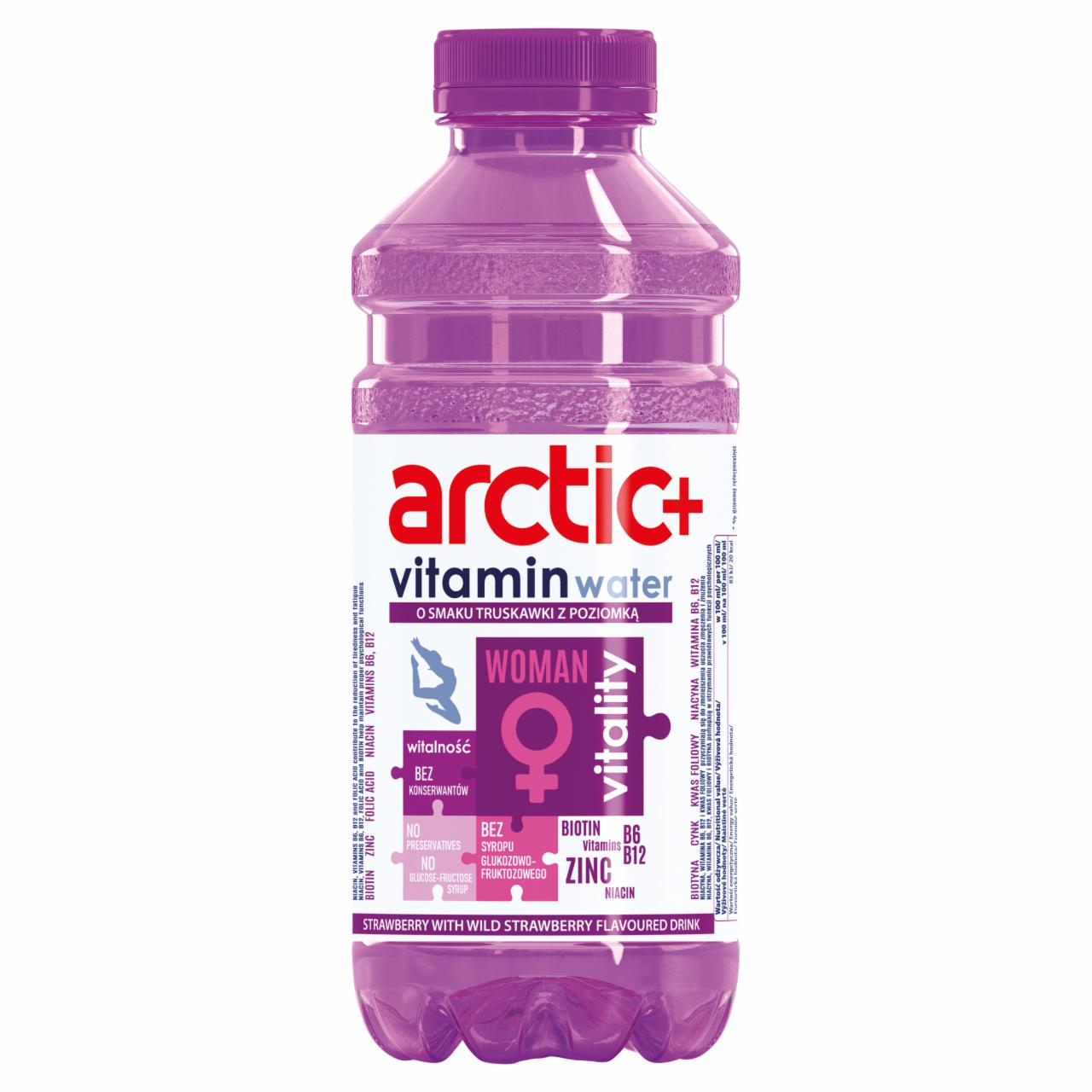 Fotografie - Vitamin Water vitality woman Wild Strawberry Arctic+