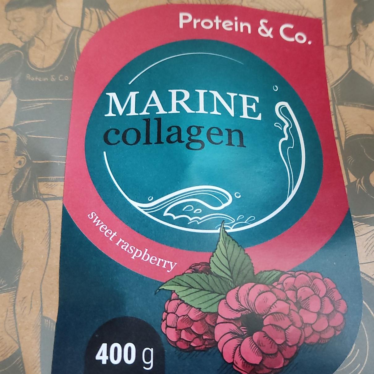 Fotografie - Marine collagen sweet raspberry Protein & Co.