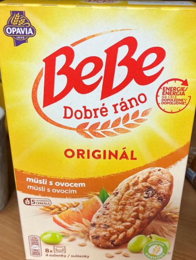 Fotografie - BeBe Dobré ráno müsli s ovocem Kraft Foods