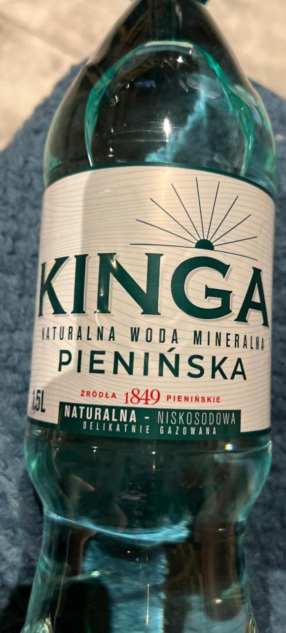 Fotografie - Kinga Naturalna woda mineralna niskosodowa Pienińska