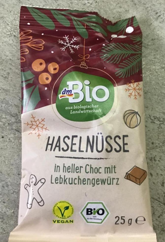 Fotografie - Haselnüsse in heller Choc dmBio